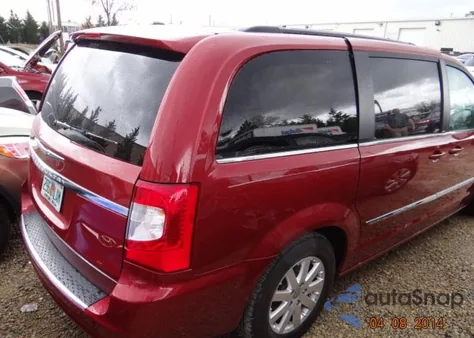 2014 Chrysler Town & Country Touring Ed from USA, damaged, VIN 2C4RC1BG2ER220686